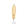 Petersburg oscillation "Profi", 9.5 cm, yellow-white color, 23 g