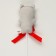 Soft toy in a bouquet "To someone very cute" cat on a stick