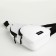 Textura lightning bag, external pocket, white color