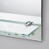 Mirror, wall -mounted, with sandblasting graphics, with a shelf, 70x52 cm