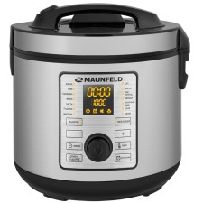 MAUNFELD MPMC-1625s multicooker, 860 watts, 5 l, 17 programs, anti-stick coating, gray-black 936