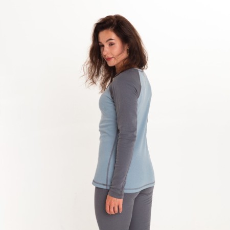Women's thermal underwear (longshit, leggings) color gray-blue, size 48-5