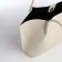 Bag Women's Shoper on Magnet, Milk color