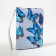 Children's wallet with lightning, blue color