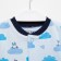 Baby blouse, blue/bunnies, height 74