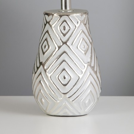 HELP lamp 16195/1 E14 40W gray with silver 20x20x33 cm Risalux-3