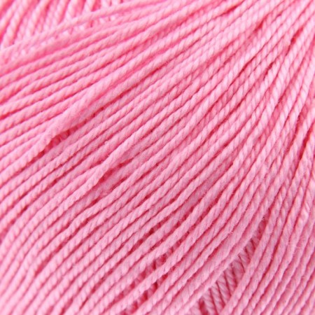 Yarn "openwork" 100% mercerized cotton 280m/50g (20 pink)