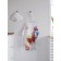 Apron kitchen with a photo print "Ribbon and Easter eggs", adjustable, size OS
