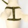 Acunition set is relief, leash 120 x 1.5 cm, OG 36-49 cm, yellow-black
