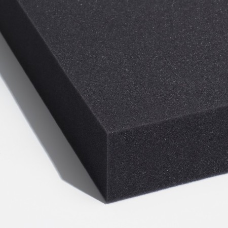 Rectangular sponge, sheet 50 x 50 x 10 cm, gray-1
