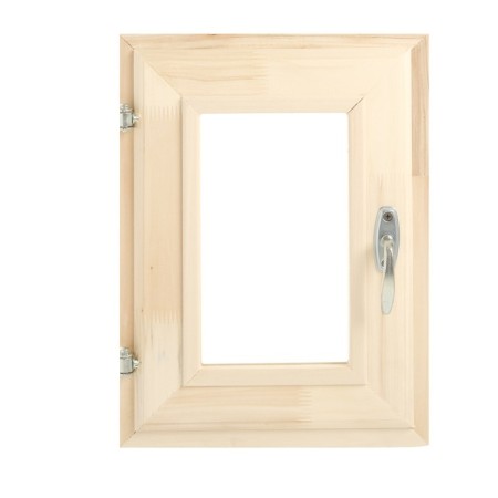 Window, 40x30 cm, double glass, linden-2