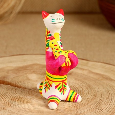 Filimonovskaya toy "Cat", 10 x 13 cm