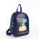 Baby backpack on lightning, blue color