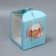 Box for small cake, confectionery packaging, Easter, 15 x 15 x 18 cm