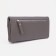 Women's wallet on magnets, gray color