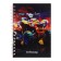 Note book A6, 80 sheets in a cage on the crest of Bright Cars, covered cardboard, an offset block 60 g/m2, mix