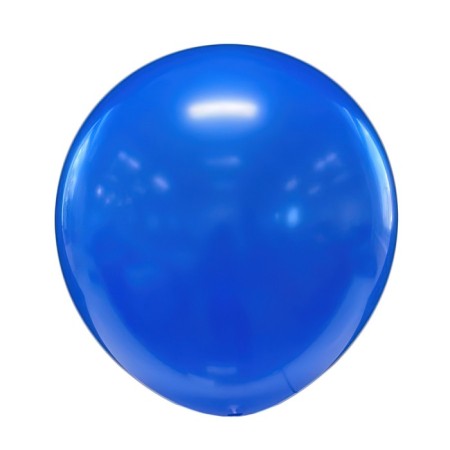 Latex ball 24 "Blue pastel, set 10 pcs.