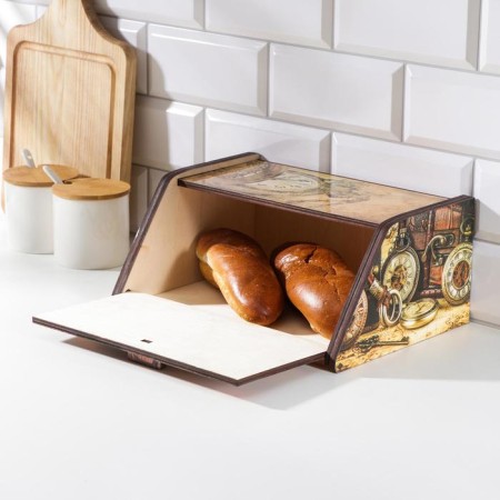 Khlebnitsa Wooden Daulay "Store", 20 × 28.5 × 13 cm-1