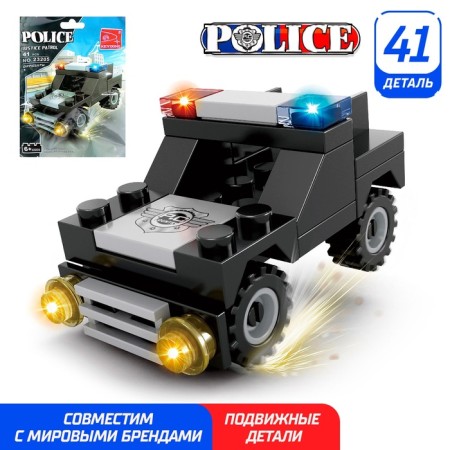 Designer "Police jeep", 41 details