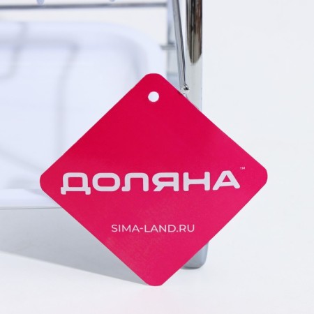 Sushilka for glasses, 25 × 13.5 × 21 cm, gray color-3