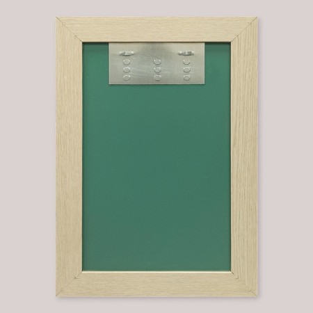Dub mirror, wall 41 × 61 cm, MDF frame, 55 mm-2