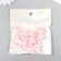 Decor for creativity Plastic "Pension Bear with a loop" White-pink 3x1.4x3.1 cm