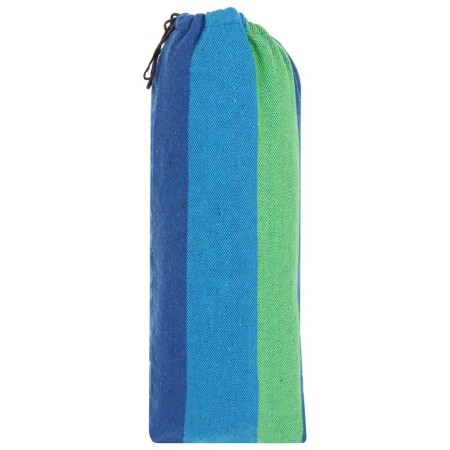 Hammock Maclay, 200x80 cm, wood, blue/green color-6