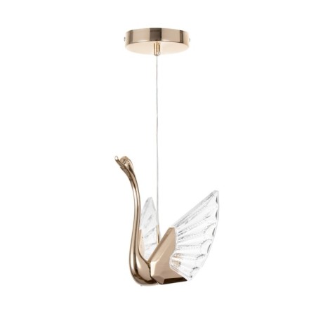 Bayerlux lamp "Swan" LED 12W gold 24x15.5x22-110 cm-5