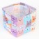 Organizer for storage, coffee for linen, waterproof “cats”, 14.5 x 13.7 x 14 cm.