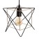 Lamp 669918/1 E27 40W Black-gold 18x18x118 cm