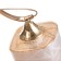 Bunt chandelier 3x60W E27 gold