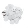 Filler for the ball "Confetti Circle", 1.5 cm, foil, silver color, 10 g