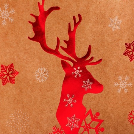 Tissing craft package, round handle, "deer" 33 x 25 x 12 cm, 120 g-1