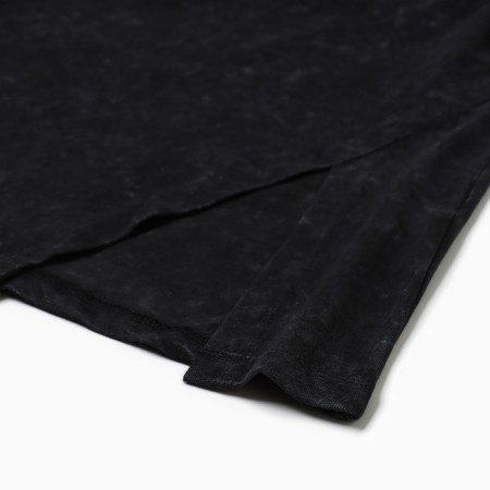 Women's dress, black color, one size (42-46)-3