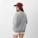 Female sweatshirt Minaku: Casual Collection color light gray melange, size 46-48