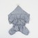 Winter overalls for animals, fleece, l (ds 28-30 cm, og 40-44 cm, ok 32 cm), gray