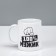 Sublimation mug "100% man", with application