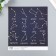 Scrapbooking paper bilateral "constellation" density 180 g 15.5x17 cm