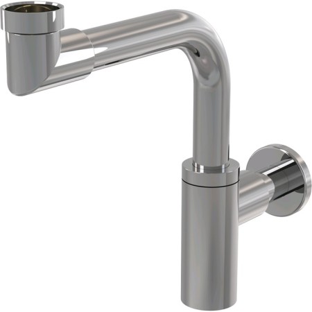 Siphon for the sink Alcaplast a403 Design, DN = 32, mm, saving space, chrome