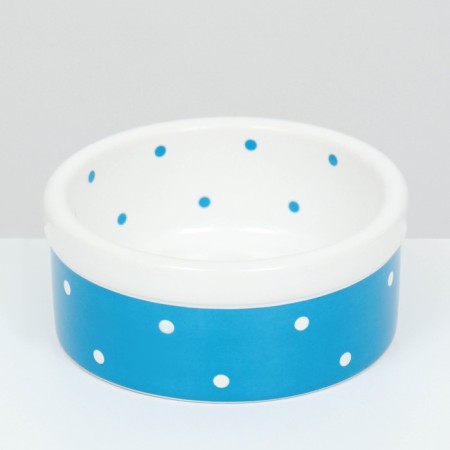 Ceramic bowl 8.5 x 8.5 x 3.5 cm, 100 ml blue