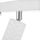 Ceiling lamp "Skin" 3he27 40W white 30x6x16cm