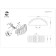 Sconces st. SL6203.401.06. Estense. 1x6 W, LED, 3000K, 480 LM, 21.5x12 cm, black color