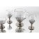 Glass Glass "Bosphorus", 1.1 l, color gradient silver