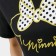 Minnie T -shirt Minnie Mouse, black color