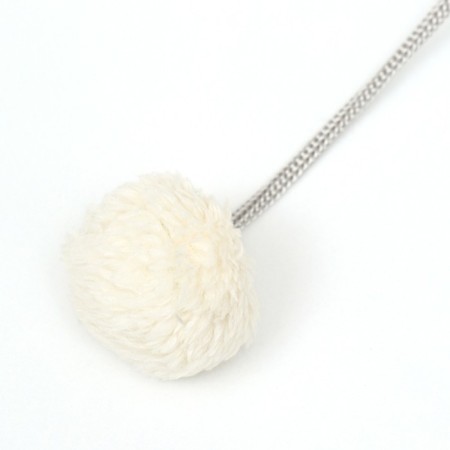 Lying "Snowball", 56 x 46 x 13 cm, blue-4