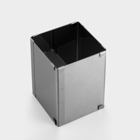 Baking form with sizes “square”, h -14 cm, 10x10 - 18x18 cm-4
