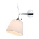 Sconces st. SL464.101.01. Reduzion. 1x40 watts, E27, 18x35.5 cm, color chromium