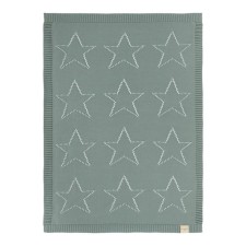 Baby plaid, size 70x90 cm, mint color