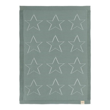 Baby plaid, size 70x90 cm, mint color