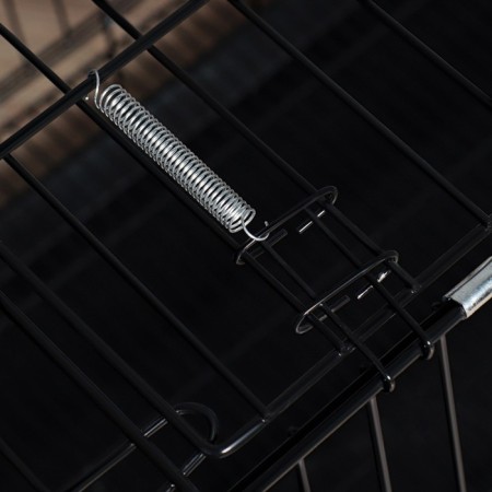 A cell with thickened rods for dogs and cats, 91 x 59 x 69 cm, black-3